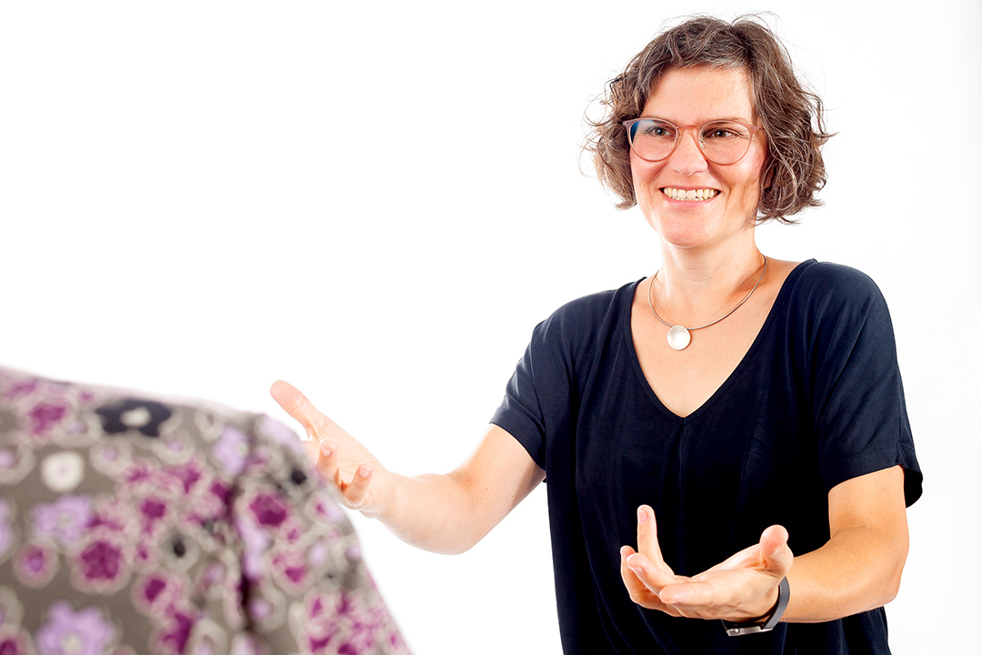 den anderen Menschen willkommen zu heißen Trainerin für Gewaltfreie Kommunikation im Gespräch